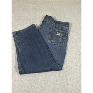Carhartt FR Denim Work Jeans‎ Men's 44x29  Work Utility Pants